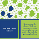 Napkin: Alcohol Poisoning/Shitshow